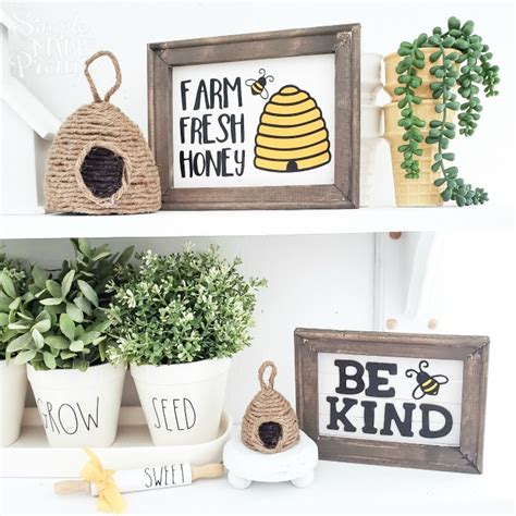 The company is looking to change that with its latest line of calvinist home decor. 10 DIY Dollar Store Bee Decorations - Simple Made Pretty ...