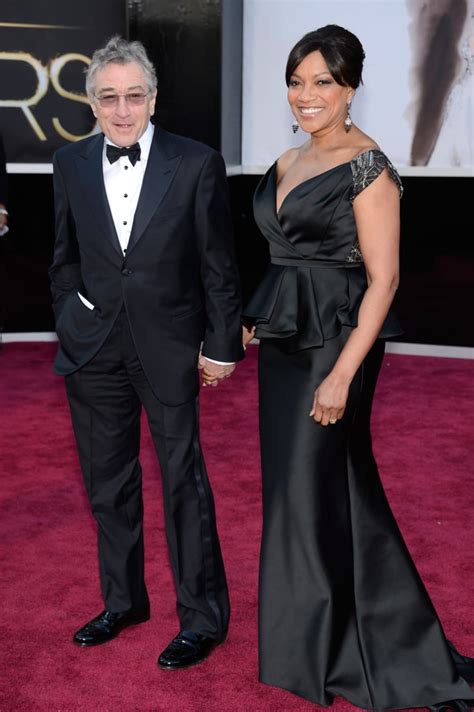 Robert De Niro And Grace Hightower Celebrity Couples At The Oscars