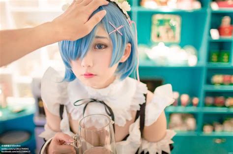 Rem Cosplay By Asano Kinoko Cosplay Anime Anime Cute Cosplay