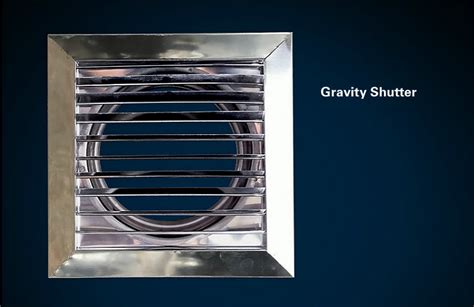 stainless steel  gravity louvers gravity shutters