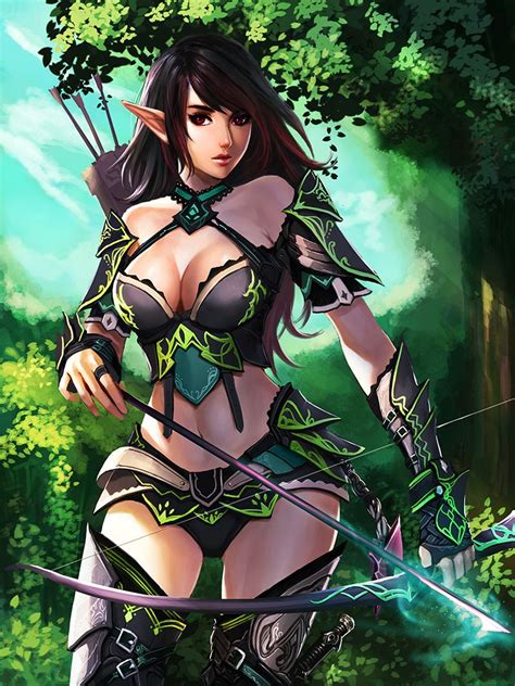 Fantasy Art Concept Art Women Warrior Redhead Sword Katana Fantasy