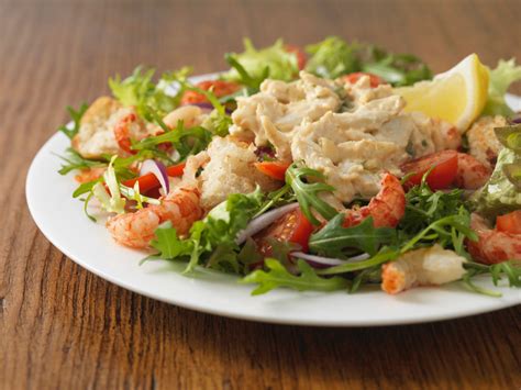 Crab And Crawfish Salad With Spicy Louis Dressing