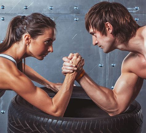 Arm Wrestling Show Of Strength