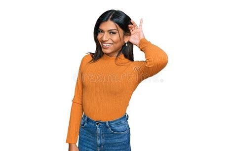 Young Latin Transsexual Transgender Woman Wearing Casual Clothes