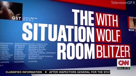 Cnn The Situation Room With Wolf Blitzer Open 2015 Youtube