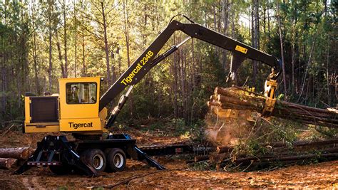 234B Loader Powerful Knuckleboom Log Loader Tigercat Equipment