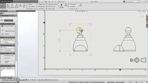 To draw a simple box in 3d, start by drawing a square in the center of a piece of paper. Adding Template to Solidworks and Tips for Creating ...