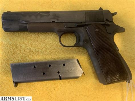 Armslist For Sale Colt Wwii 1911a1 Made By Ithaca 1911 A1 Ww2
