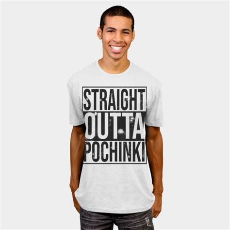 Straight Outta Pochinki Mens Perfect Tee By Mbakisa Design By Humans
