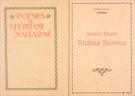 James Ensor Riches Heures A Propos Des Illustrations Dessin Es