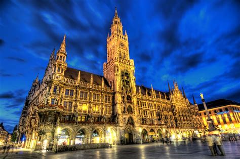 Munich, Germany - Neues Rathaus - HDR « Places 2 Explore