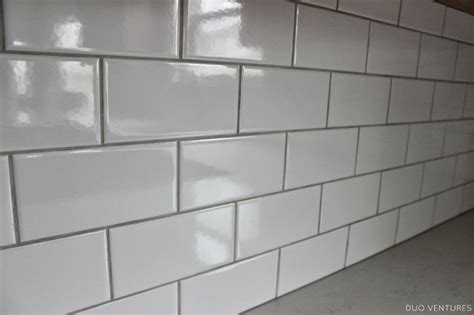 Kitchen Update Grouting And Caulking Subway Tile Backsplash Subway