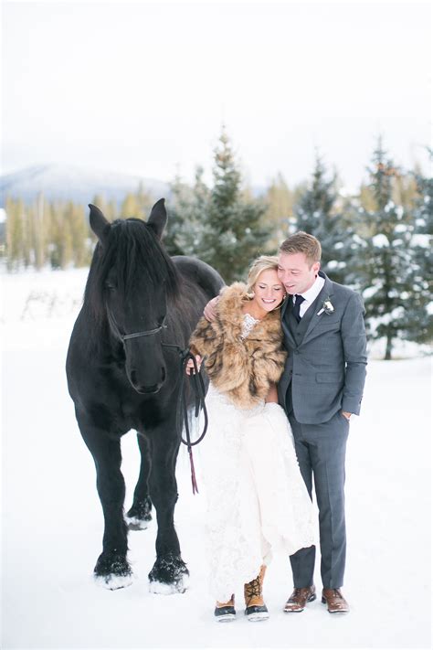 Colorado Devils Thumb Ranch Winter Mountain Wedding