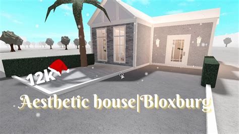12k Aesthetic House Bloxburg Youtube
