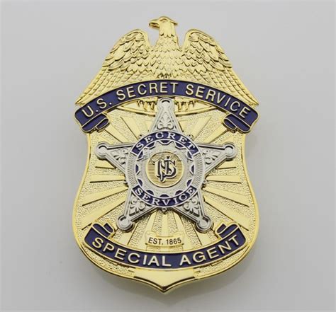 The United States Secret Service Badge Usss Presidential Bodyguard