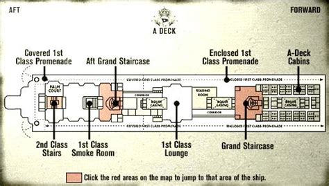 Dropna () # quick preview of the decks deck. Titanic Deck Plans With Cabin Numbers - cabin