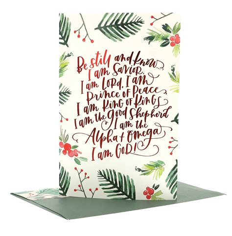 Be Still And Know 18 Boxed Christmas Cards Uk