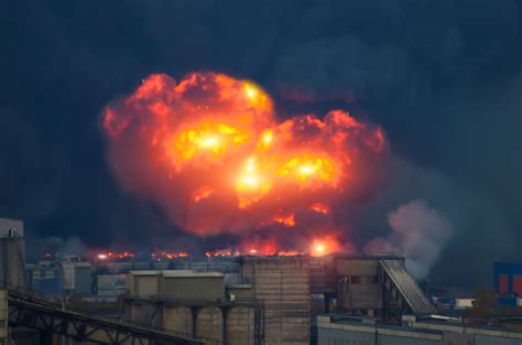 Supersonic explosions created by high explosives are known as detonations and travel through shock waves. Chemical Plant Explosion Launches Metal Plate Into Air ...