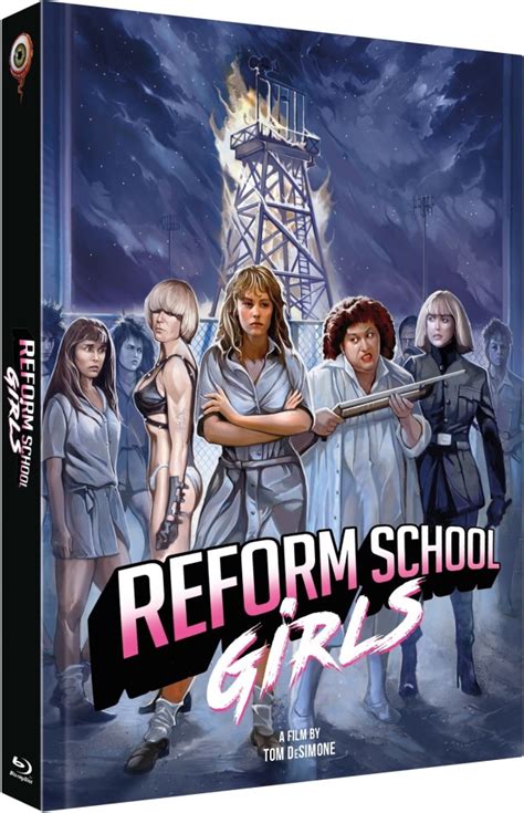Reform School Girls 1986 Cover C Limited Collector S Edition Mediabook Blu Ray Dvd