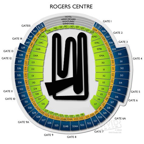 Rogers Centre Tickets Information And Seating Chart