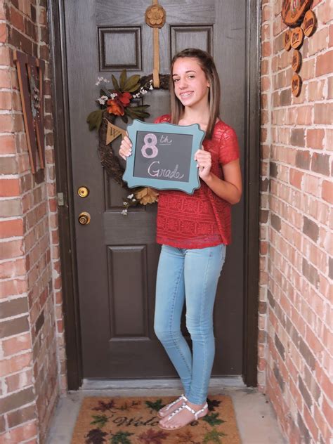 1st Day Of 8th Grade Printable