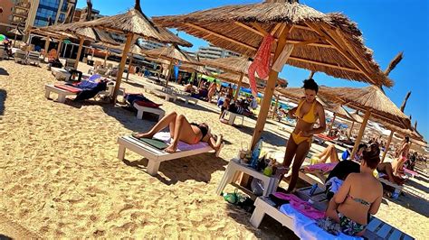Discover Mamaia Beach Romania K Walk On Wonderful Black Sea Beaches La Plaja Youtube