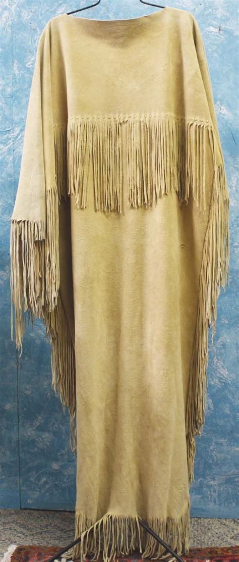 Native American Nez Perce Buckskin Dress