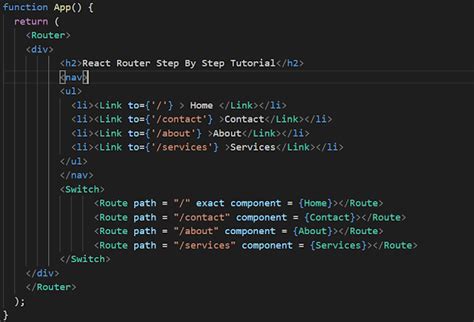 Routing In React Js Single Page Application Using React Router Dom