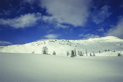 無料画像 雪 コールド 冬 雲 空 山脈 天気 シーズン 木 アルプス 高原 ピステ 地理的特徴 山岳地形
