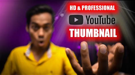 How To Make Hd Thumbnails For Youtube Videos On Your Smartphone