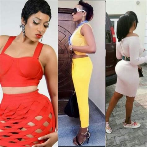 5 Nigerian Female Celebrities Before And After Hips Enlargement