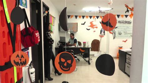 Decoracion Oficina Emerson Medellin Halloween Youtube