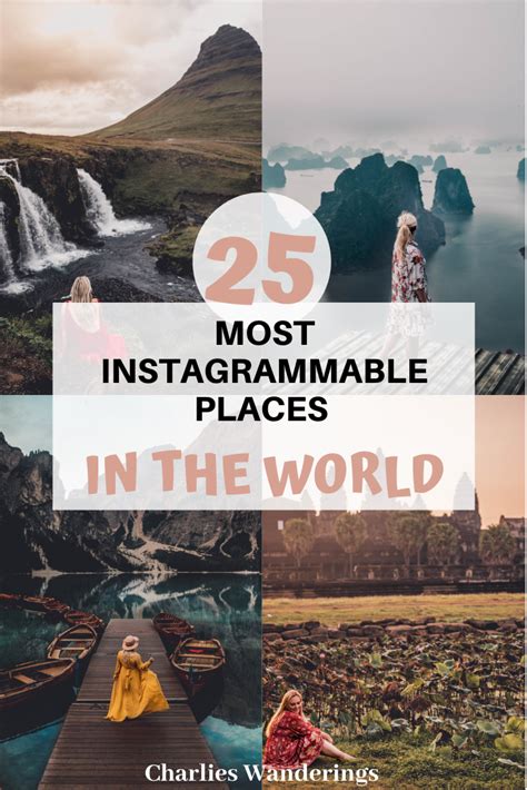 The 25 Most Instagrammable Places In The World Charlies Wanderings