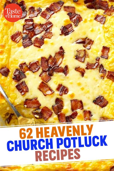 52 Heavenly Church Potluck Recipes Taste Of Home