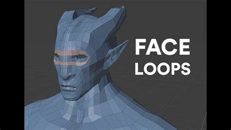 3d Character Retopo Face Loops Youtube