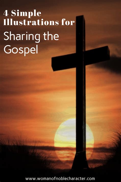 4 Simple Illustrations For Sharing The Gospel Sharing The Gospel