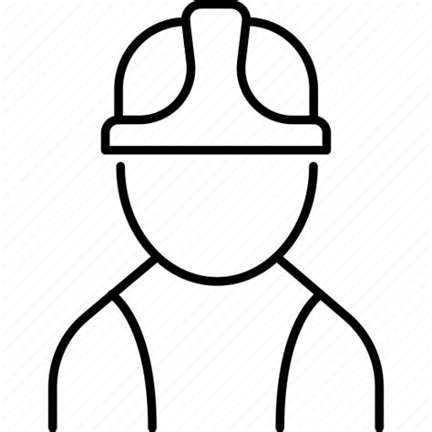 Builder Constructor Helmet Person Worker Icon Download On Iconfinder