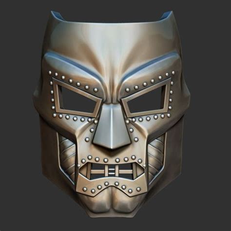 Descargar Archivo Stl Máscara Doom Casco Marvel 3d Modelo De