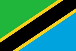 Physical map of tanzania showing major cities, terrain, national parks, rivers, and surrounding countries with international borders and outline maps. Vlag van Tanzania - Wikipedia