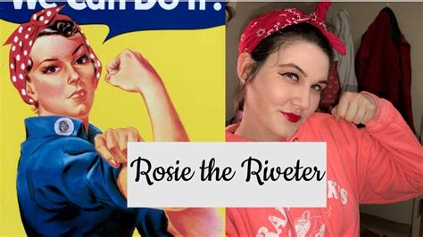 Rosie The Riveter Makeup Tutorial Youtube