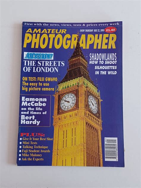 Rare Vintage Amateur Photographer Magazines 1995 Ebay