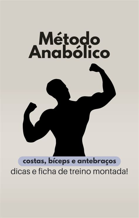 Método Anabólico costas bíceps e antebraços Augusto Meneses Hotmart
