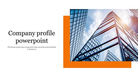 Company Profile Ppt Examples
