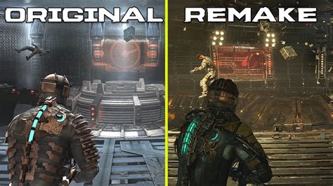 Dead Space Remake Vs Original Pc Early Graphics Comparison Whats New