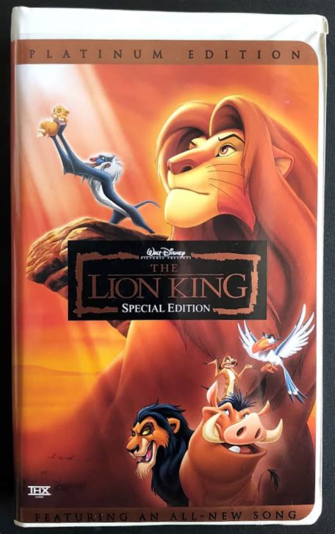 Walt Disney Classic The Lion King Vhs Video Tape Special Edition Eur My Xxx Hot Girl
