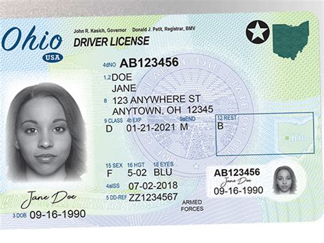 First Look Ohios New Drivers License