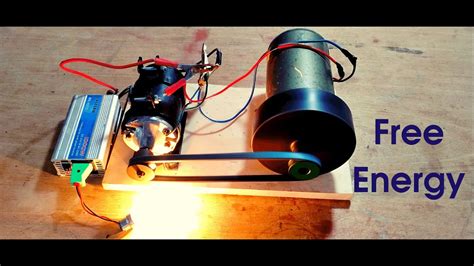 How To Make Free Energy Generator Using 230 Volt Inverter And Dc Motor New Self Running