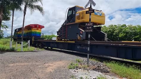 Trem Trilheiro Da Rumo Locomotiva Dash Comemorativa Diversidade