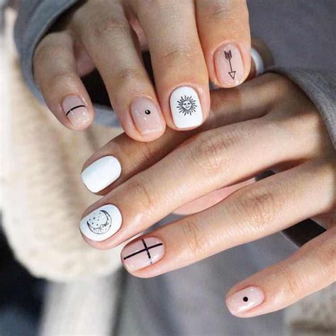 Use pegatinas de red 3d para mejorar sus uñas capacidad : UÑAS BLANCAS DECORADAS Diseños y Combinaciones Tendencia