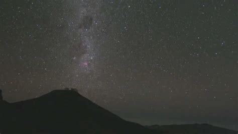 Time Lapse Wide Field Of View Of Southern Night Sky Youtube